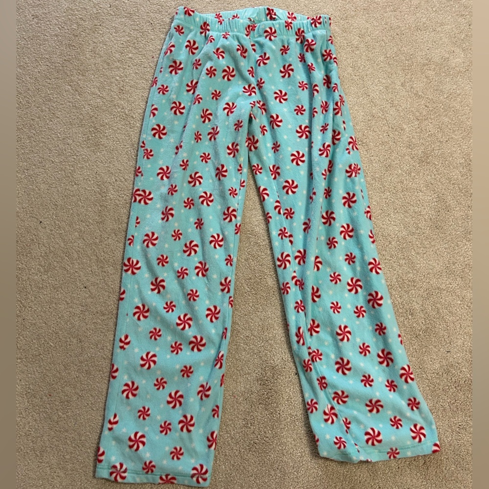 Flirtitude Peppermint Pajama Pants, Size Medium